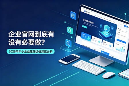 企业官网到底有没有必要做?2026年中小企业建站价值深度分析